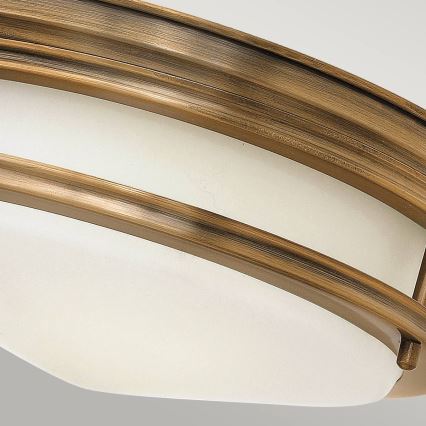 Quintiesse - Udendørs loftlampe HADRIAN 2xE27/40W/230V Ø 30,5 cm IP44 bronze