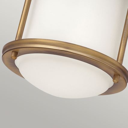 Quintiesse - Udendørs loftarmatur HADRIAN 1xE27/60W/230V Ø 16,8 cm IP44 guld
