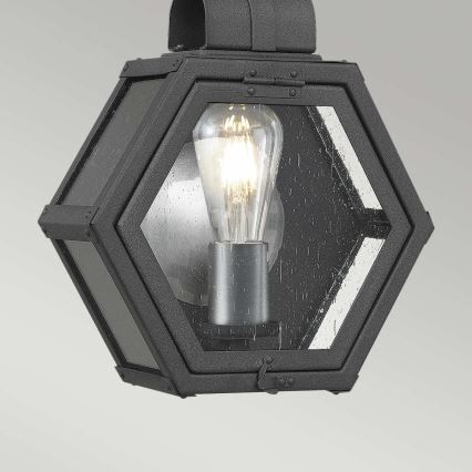 Quintiesse - Udendørs væglampe HEATH S 1xE27/60W/230V IP44 sort
