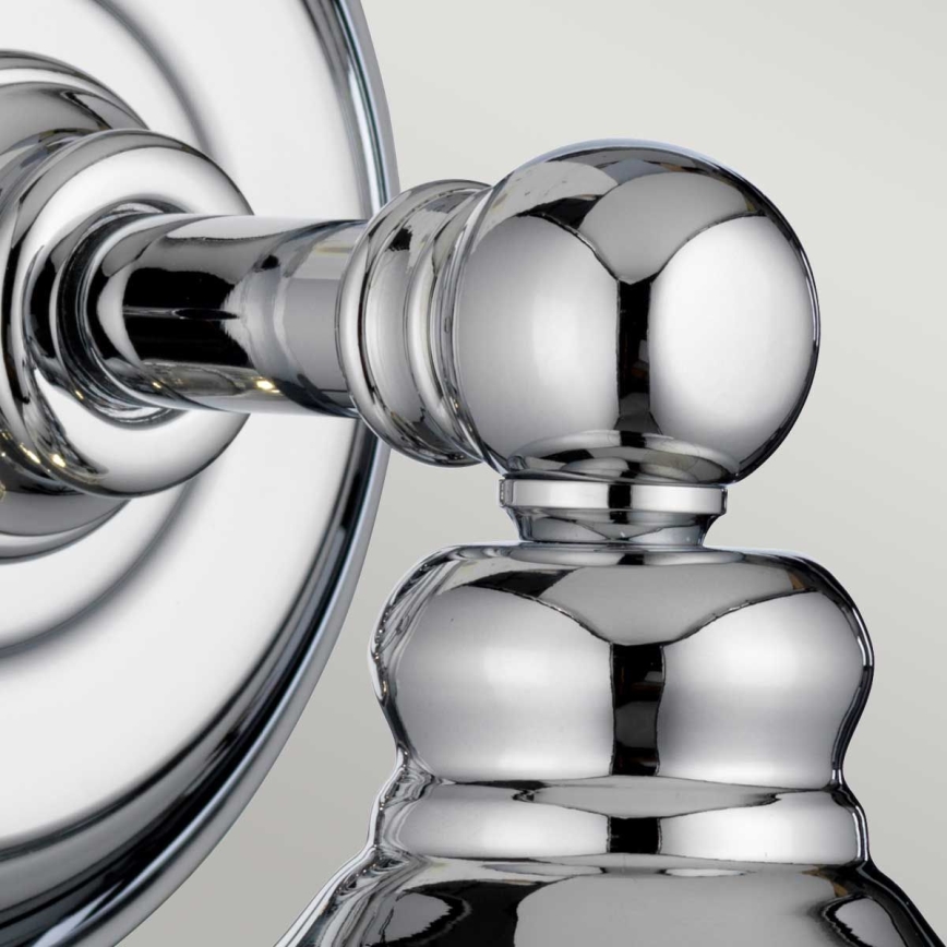 Quintiesse - LED badeværelsesvæglampe KEYNES 1xG9/3W/230V IP44 blank krom