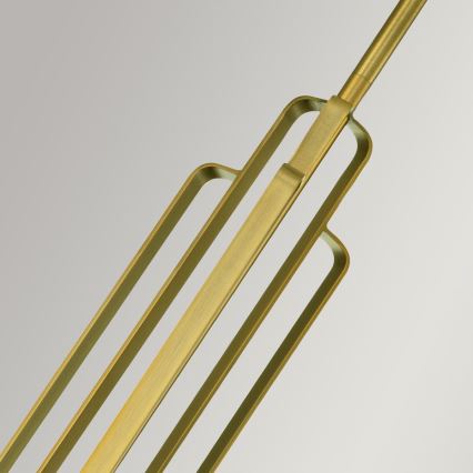 Quintiesse - Pendel på stang KIMROSE 1xE27/60W/230V Ø 17,8 cm guld