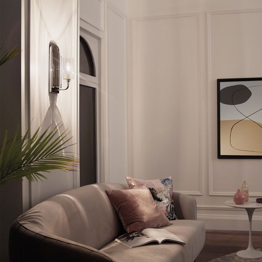 Quintiesse - Væglampe KIMROSE 1xE14/40W/230V blank krom