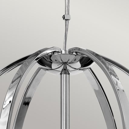 Quintiesse - LED-pendel MONDO 3xG9/3W/230V Ø 45,7 cm, blank krom