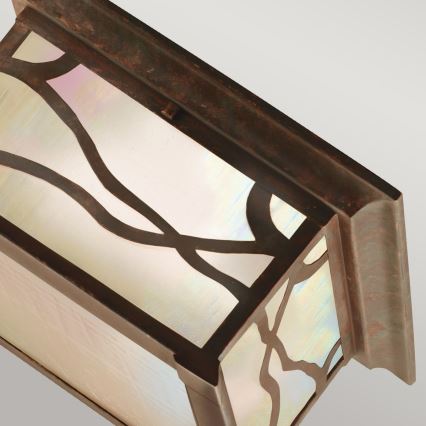 Quintiesse - Udendørs loftlampe MORRIS 2xE27/60W/230V IP44 bronzefarvet