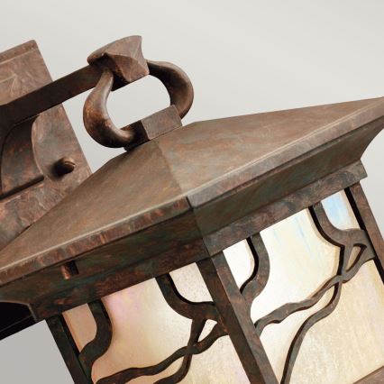 Quintiesse - Udendørs væglampe MORRIS M 1xE27/60W/230V IP44 bronzefarvet