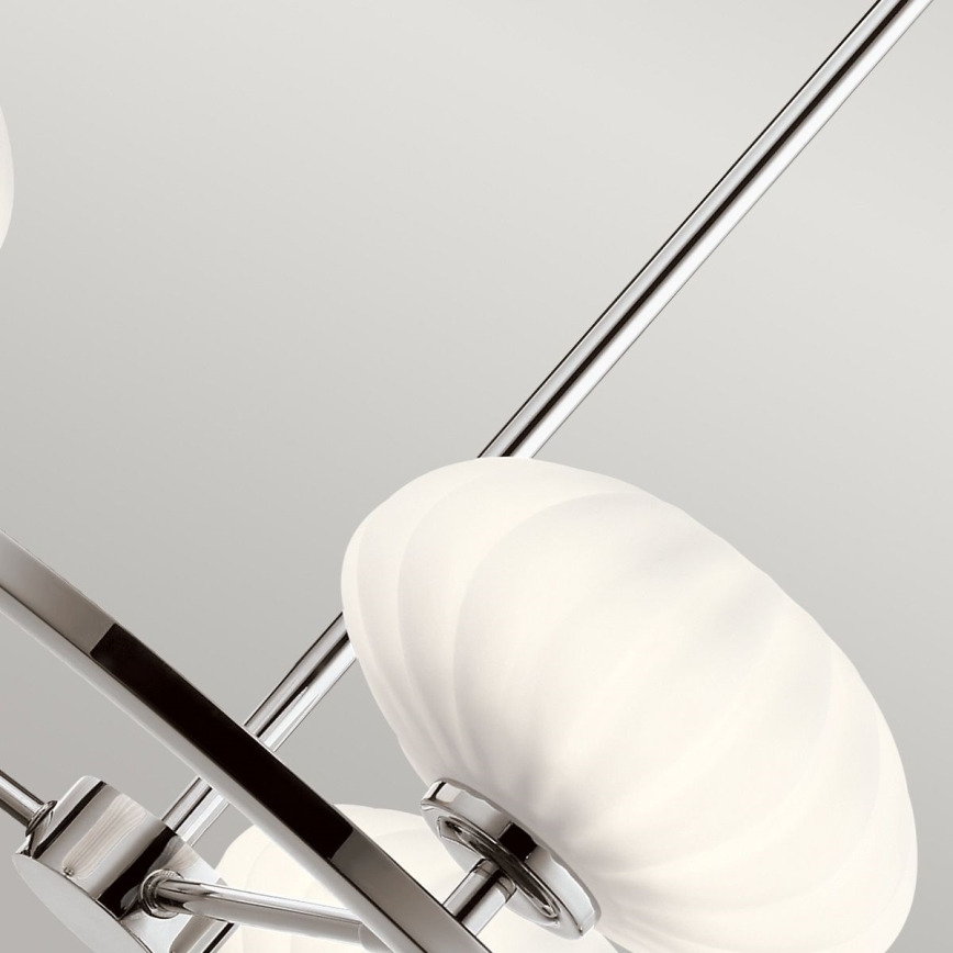 Quintiesse - LED stangmonteret badeværelsesloftlampe PIM 5xG9/3W/230V Ø 71,1 cm IP44 blank krom