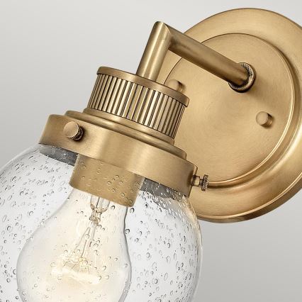 Quintiesse - Badeværelses væglampe POPPY 1xE27/60W/230V IP44 guld