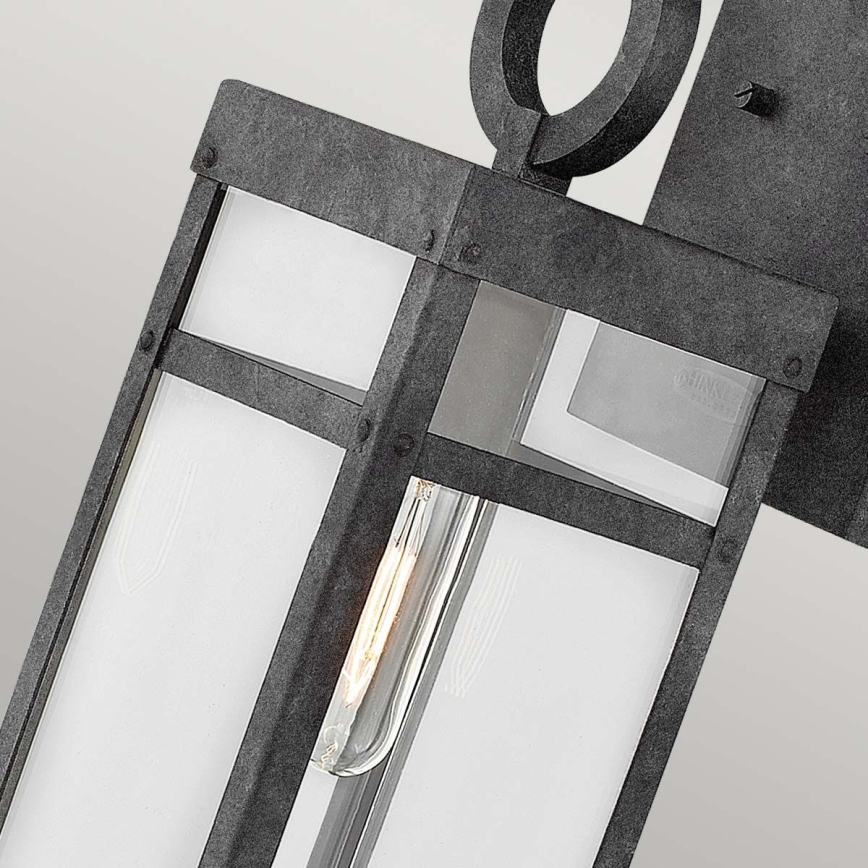 Quintiesse - Udendørs væglampe PORTER M 1xE27/60W/230V IP44 sort