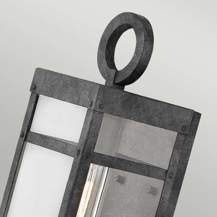 Quintiesse - Udendørs væglampe PORTER S 1xE27/60W/230V IP44 sort
