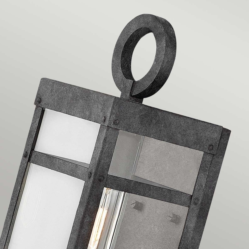 Quintiesse - Udendørs væglampe PORTER S 1xE27/60W/230V IP44 sort