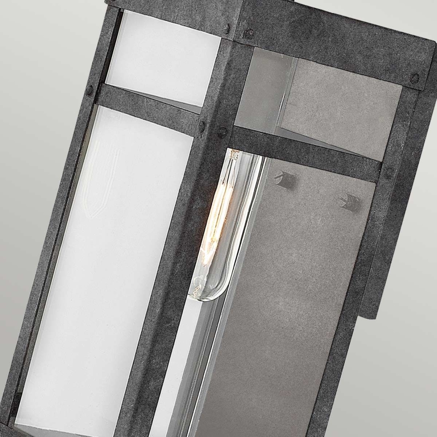 Quintiesse - Udendørs væglampe PORTER S 1xE27/60W/230V IP44 sort