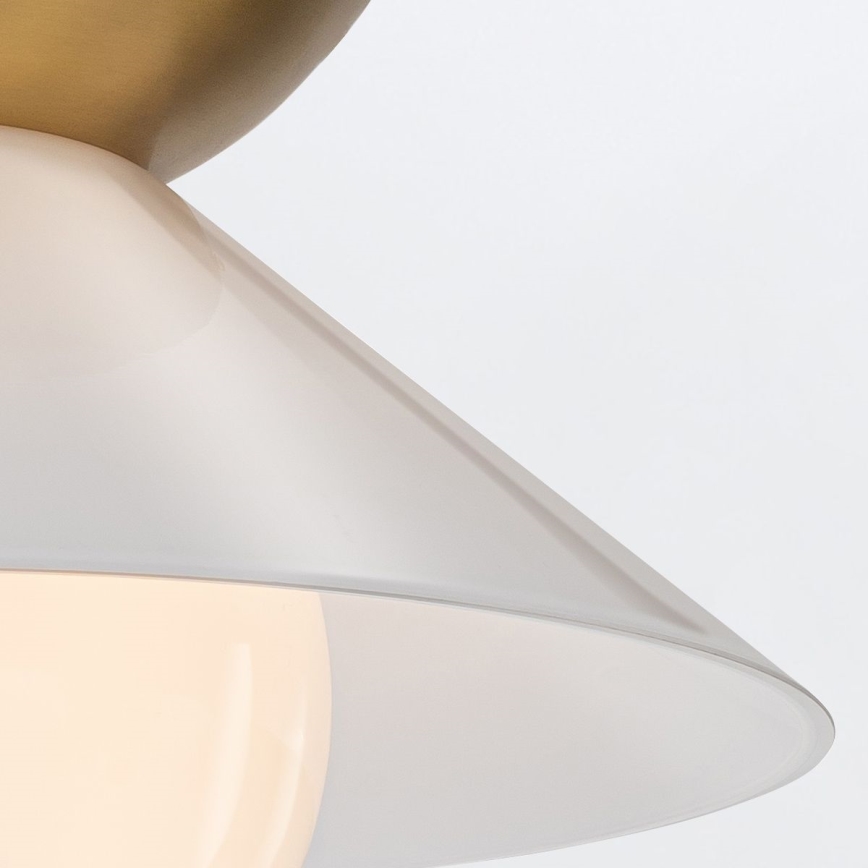 Quintiesse - Loftlampe SAUCER 1xE27/40W/230V Ø 36,6 cm guld