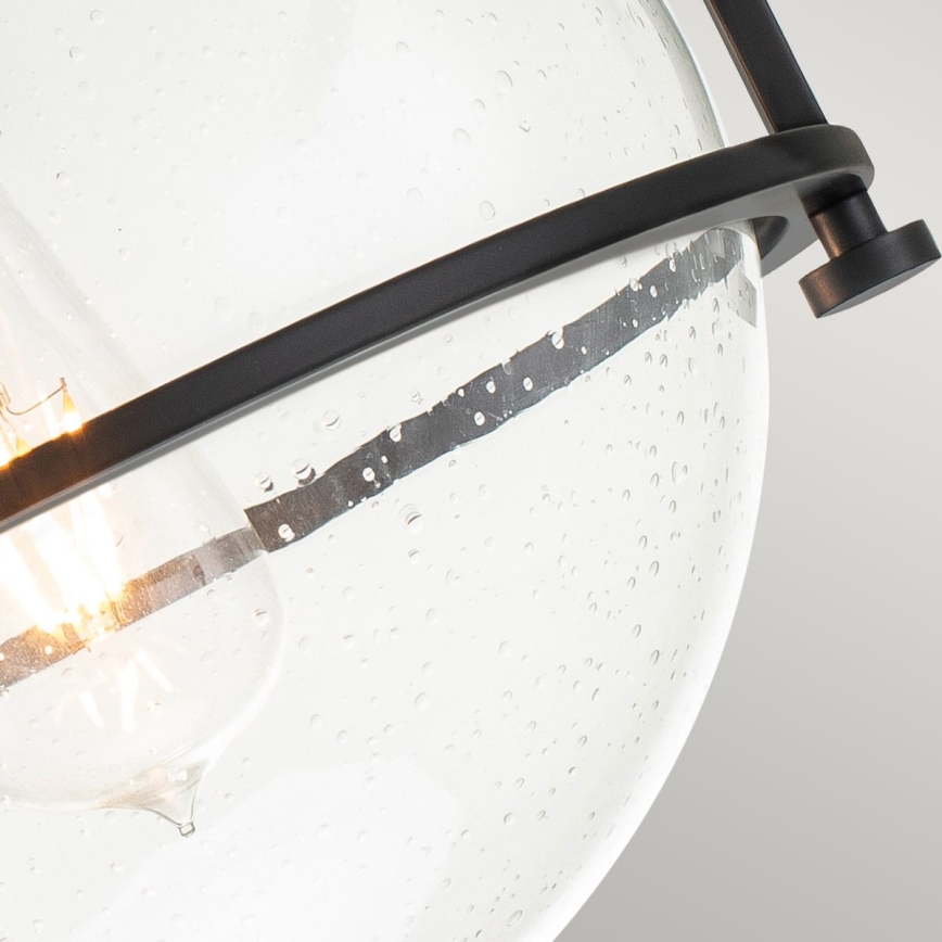 Quintiesse - Loftlampe SOMERSET 1xE27/60W/230V Ø 28,2 cm sort