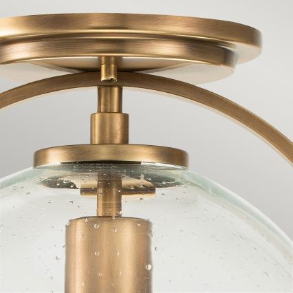 Quintiesse - Loftlampe SOMERSET 1xE27/60W/230V, diameter 28,2 cm, guld