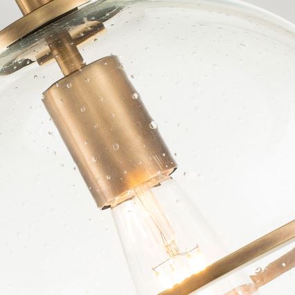 Quintiesse - Loftlampe SOMERSET 1xE27/60W/230V, diameter 28,2 cm, guld