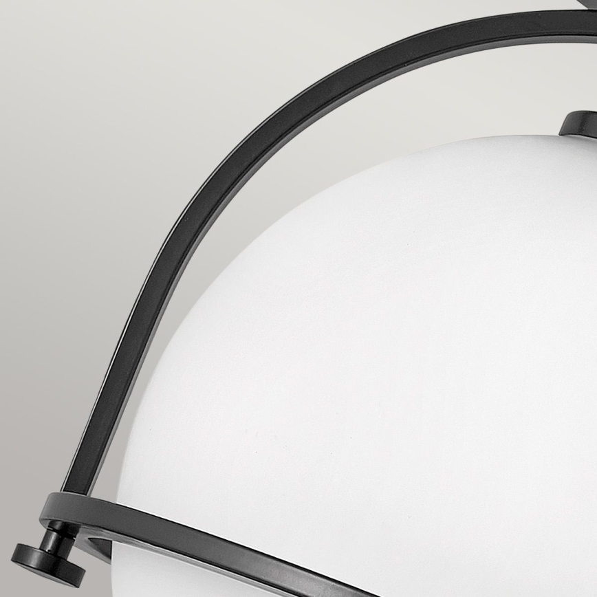 Quintiesse - Loftlampe SOMERSET 1xE27/60W/230V Ø 28,2 cm sort