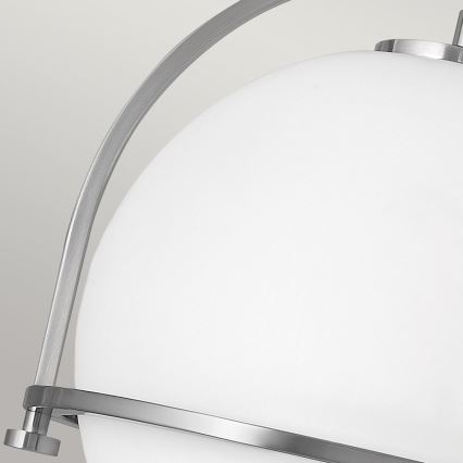 Quintiesse - Loftlampe SOMERSET 1xE27/60W/230V Ø 28,2 cm mat krom