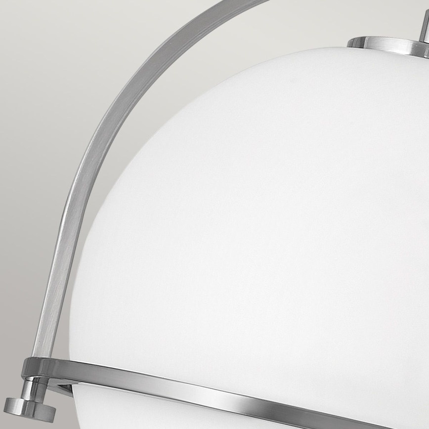 Quintiesse - Loftlampe SOMERSET 1xE27/60W/230V Ø 28,2 cm mat krom