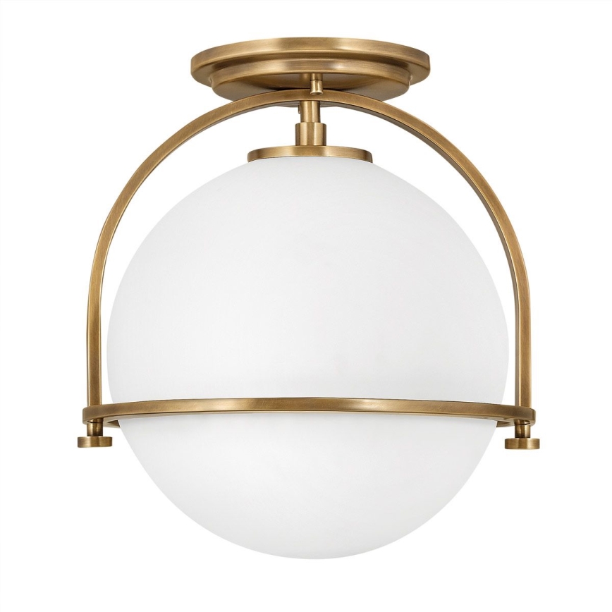 Quintiesse - Loftlampe SOMERSET 1xE27/60W/230V Ø 28,2 cm guld