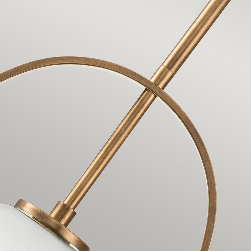 Quintiesse - Loftlampe på stang SOMERSET 1xE27/60W/230V Ø 28,9 cm bronzefarvet