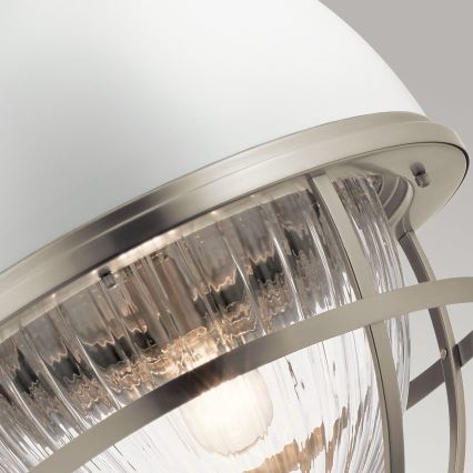 Quintiesse - Pendel på stang TOLLIS 1xE27/40W/230V Ø 40,8 cm mat krom