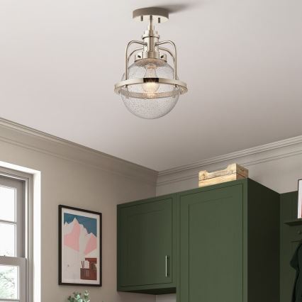 Quintiesse - Udendørs stolpelampe TRIOCENT 1xE27/40W/230V IP44 blank krom