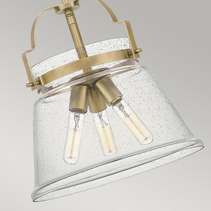 Quintiesse - Stangpendel WIMBERLEY 3xE27/60W/230V Ø 35,6 cm guld