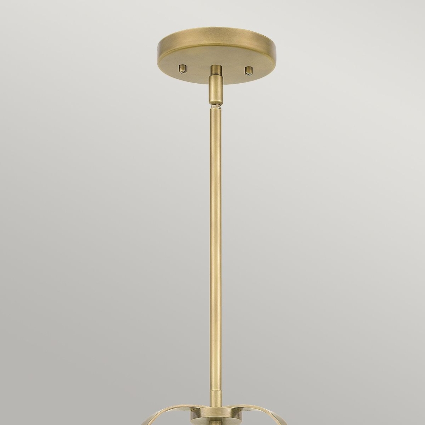 Quintiesse - Stangpendel WIMBERLEY 3xE27/60W/230V Ø 35,6 cm guld