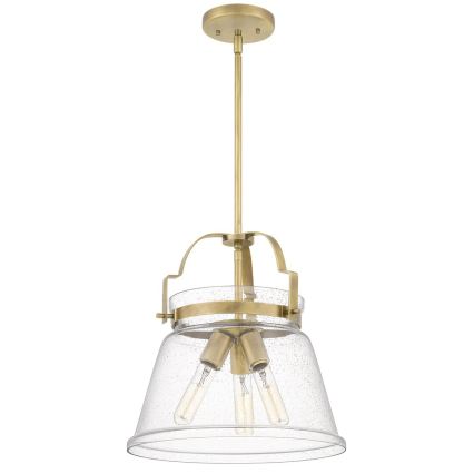 Quintiesse - Stangpendel WIMBERLEY 3xE27/60W/230V Ø 35,6 cm guld