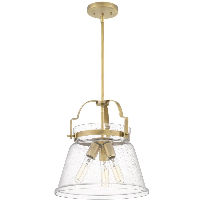 Quintiesse - Stangpendel WIMBERLEY 3xE27/60W/230V Ø 35,6 cm guld