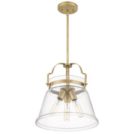 Quintiesse - Stangpendel WIMBERLEY 3xE27/60W/230V Ø 35,6 cm guld