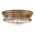 Quintiesse - Udendørs loftlampe HADRIAN 2xE27/40W/230V Ø 30,5 cm IP44 bronzefarvet