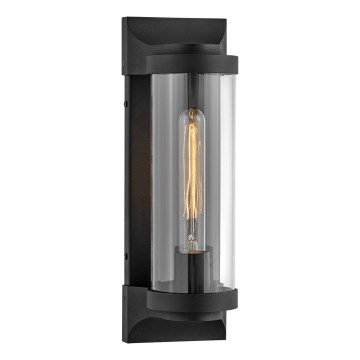 Quintiesse - Udendørs vægarmatur PEARSON M 1xE27/60W/230V IP44 sort