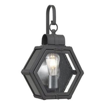 Quintiesse - Udendørs væglampe HEATH S 1xE27/60W/230V IP44 sort