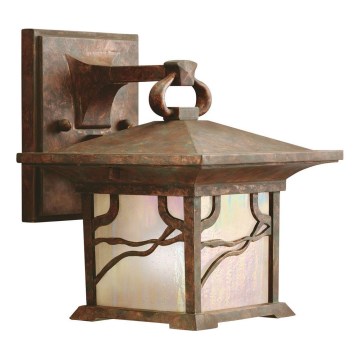 Quintiesse - Udendørs væglampe MORRIS S 1xE27/60W/230V IP44 bronze