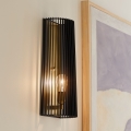 Quintiesse - Væglampe LINARA 1xE27/60W/230V sort/guld
