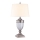 Quoizel - Bordlampe DENNISON 1xE27/60W/230V skinnende krom