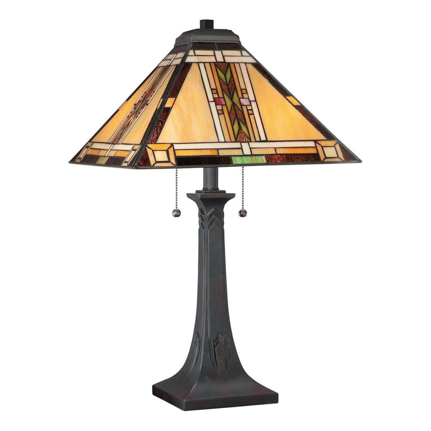 Quoizel - Bordlampe NAVAJO 2xE27/60W/230V