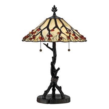 Quoizel - Bordlampe WHISPERING 2xE27/60W/230V