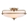 Quoizel - Loftlampe GRIFFIN 3xE27/60W/230V bronzefarvet