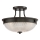 Quoizel - Loftlampe MANTLE 2xE27/60W/230V bronze