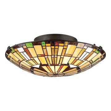 Quoizel - Loftlampe REED 2xE27/60W/230V diameter 42 cm