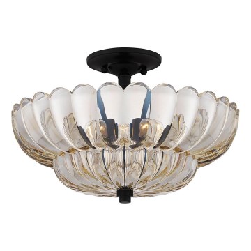 Quoizel - Loftlampe WHITECAP 4xE14/40W/230V diameter 39,5 cm