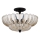 Quoizel - Loftlampe WHITECAP 4xE14/40W/230V diameter 39,5 cm