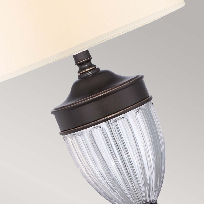 Quoizel - Bordlampe DENNISON 1xE27/60W/230V bronze