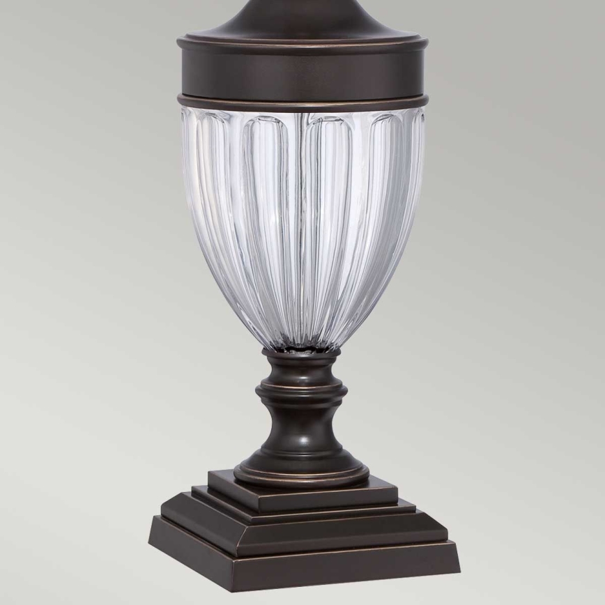 Quoizel - Bordlampe DENNISON 1xE27/60W/230V bronze