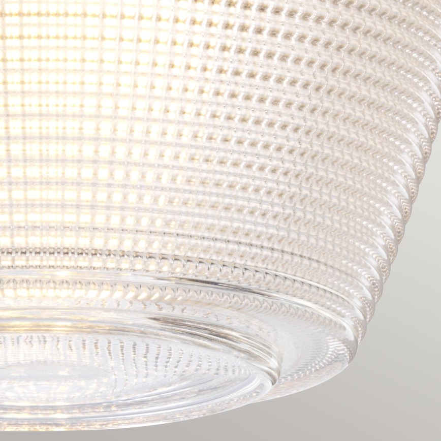 Quoizel - Loftlampe til badeværelse DUBLIN 1xE27/40W/230V IP44 skinnende krom