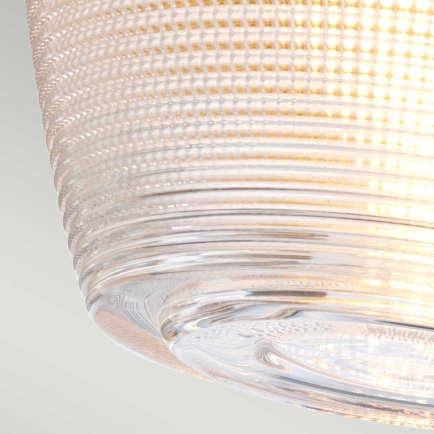 Quoizel - Loftlampe til badeværelse DUBLIN 1xE27/40W/230V IP44 guldfarvet