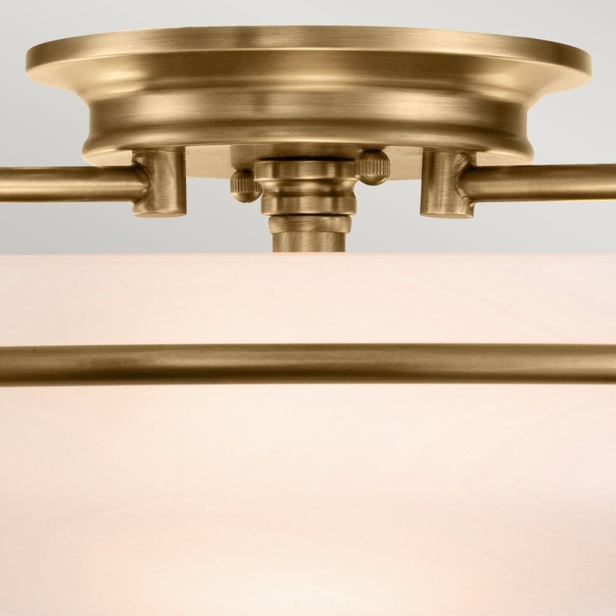 Quoizel - Loftlampe GRIFFIN 3xE27/60W/230V bronzefarvet