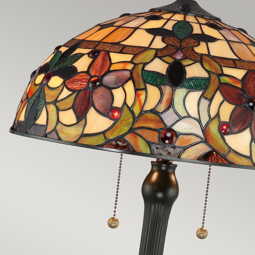 Quoizel - Tiffany KAMI bordlampe 2xE27/60W/230V